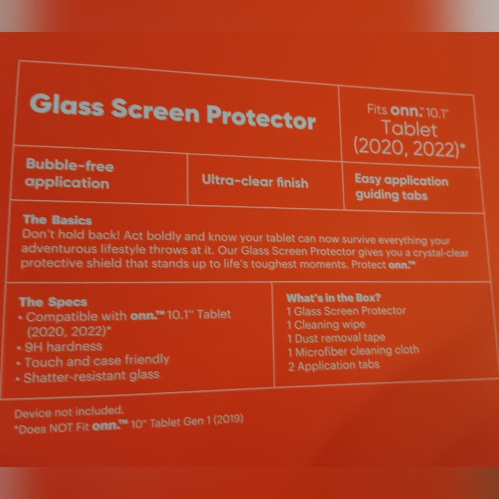 Tablet Screen Protector (New) - Picture 3 of 3